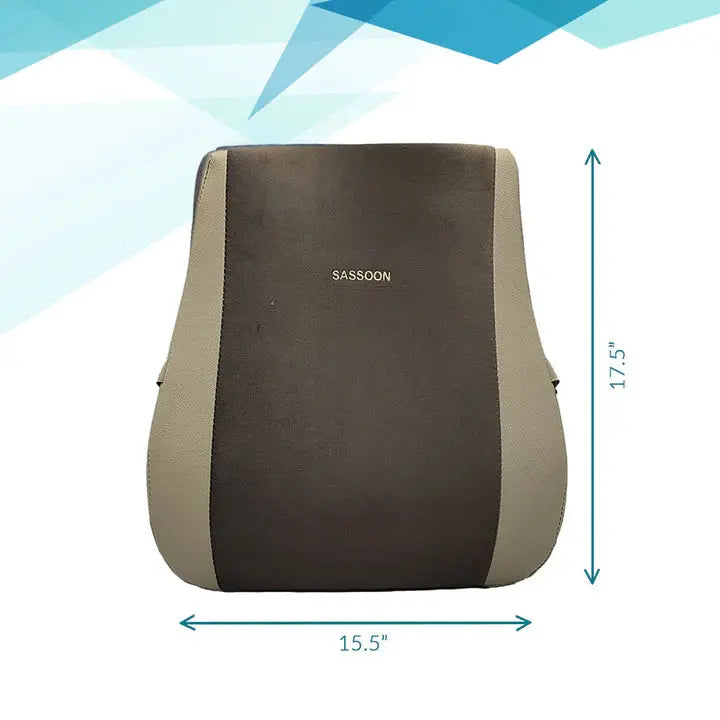 Orthopedic Back Support Cushion Brown Sassoon