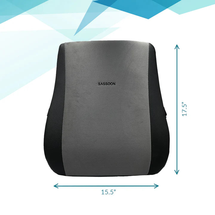 Orthopedic Back Support Cushion Grey