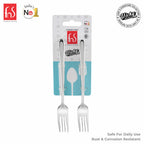 Chef Vicky Ratnani's Signature Collection By FnS Thames Stainless Steel Dessert Fork 6 Pcs Set