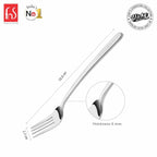 Chef Vicky Ratnani's Signature Collection By FnS Thames Stainless Steel Dessert Fork 6 Pcs Set