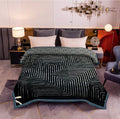 Marbella Mink Blanket Blue - grahsajja