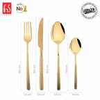 Chef Vicky Ratnani's Signature Collection By FnS Velora Stainless Steel 24 Pcs Cutlery Set