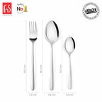 Chef Vicky Ratnani's Signature Collection By FnS Thames Stainless Steel 18 Pcs Cutlery Set