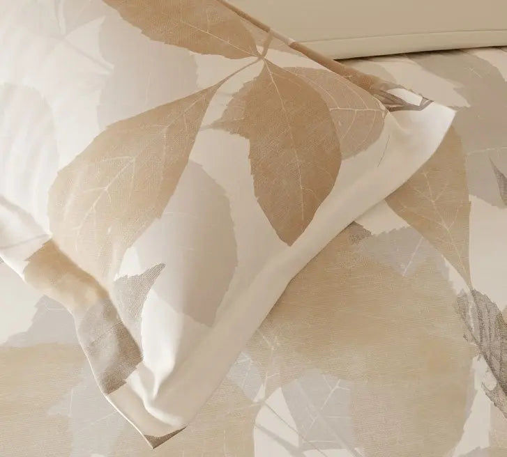 D'decor Bedsheet Super King Size AUTUMNAL DEEP TAUPE Platinum Collection - grahsajja