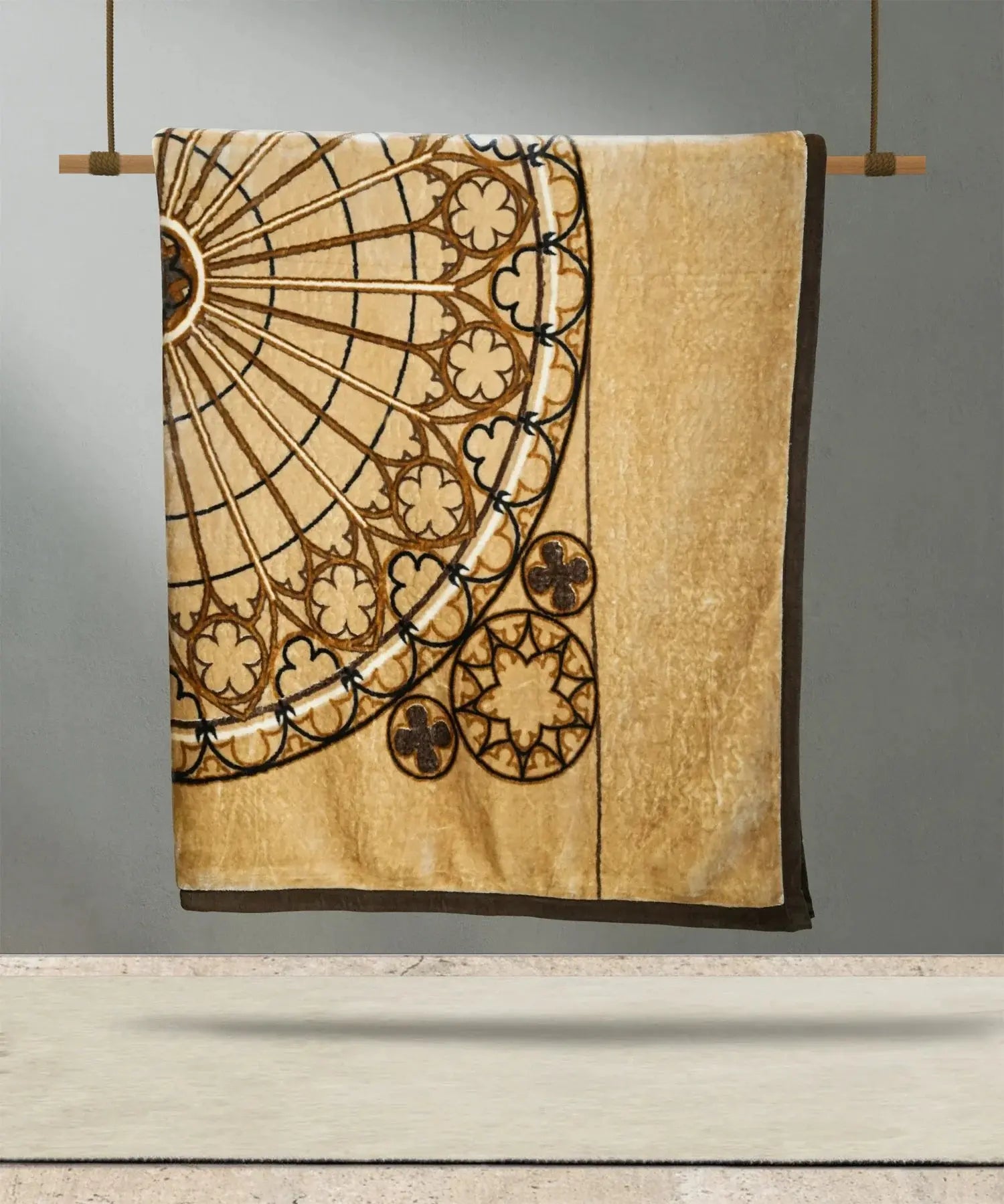 Indulgence Double Mink Blanket, Caesar|5.5 KG Trident