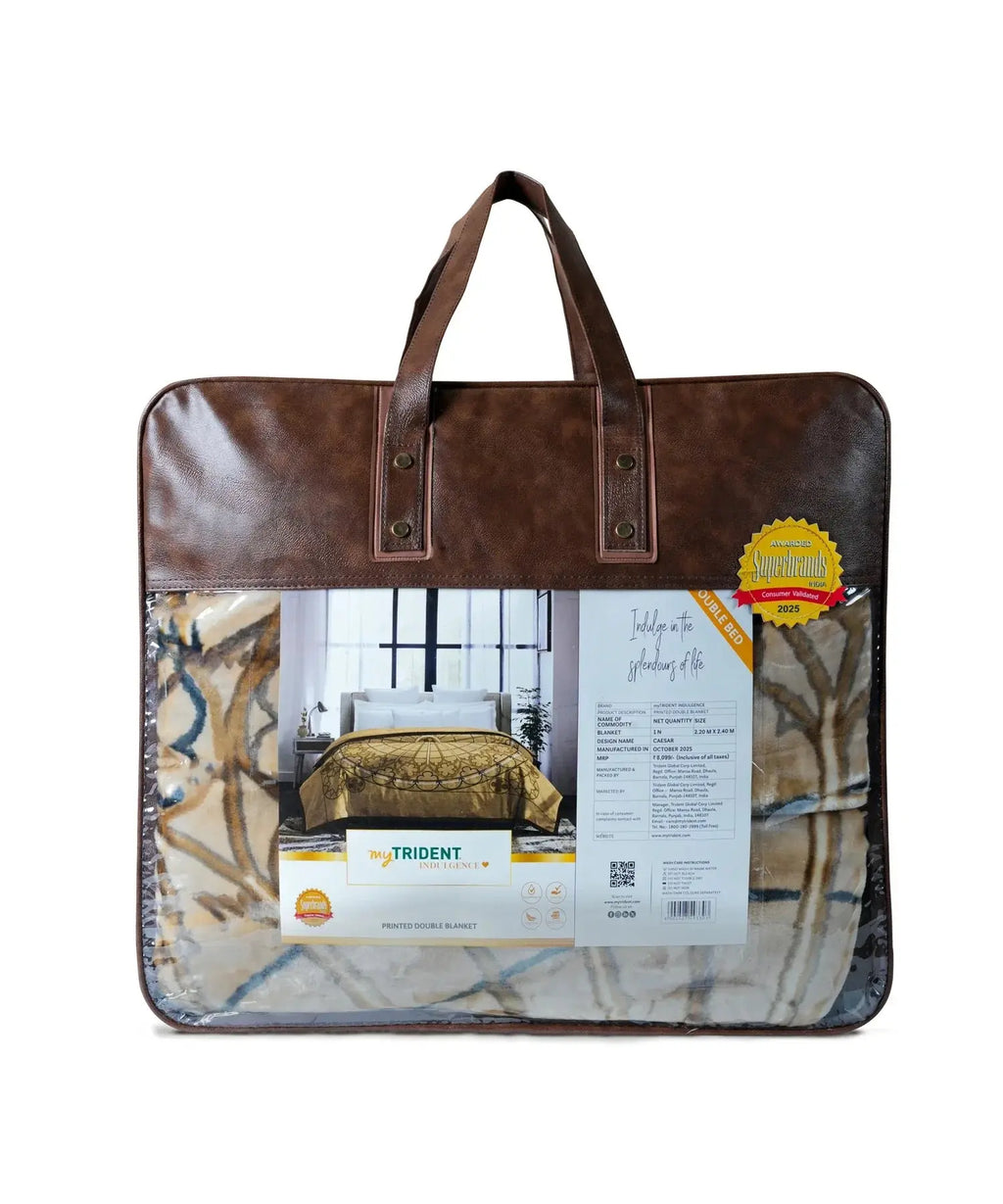 Indulgence Double Mink Blanket, William|5.5 KG Trident