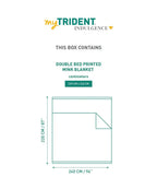 Indulgence Double Mink Blanket, Leafage|5.5 KG Trident