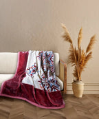 Sanskriti Double Mink Blanket, Phulkari| 4.6 KG Trident