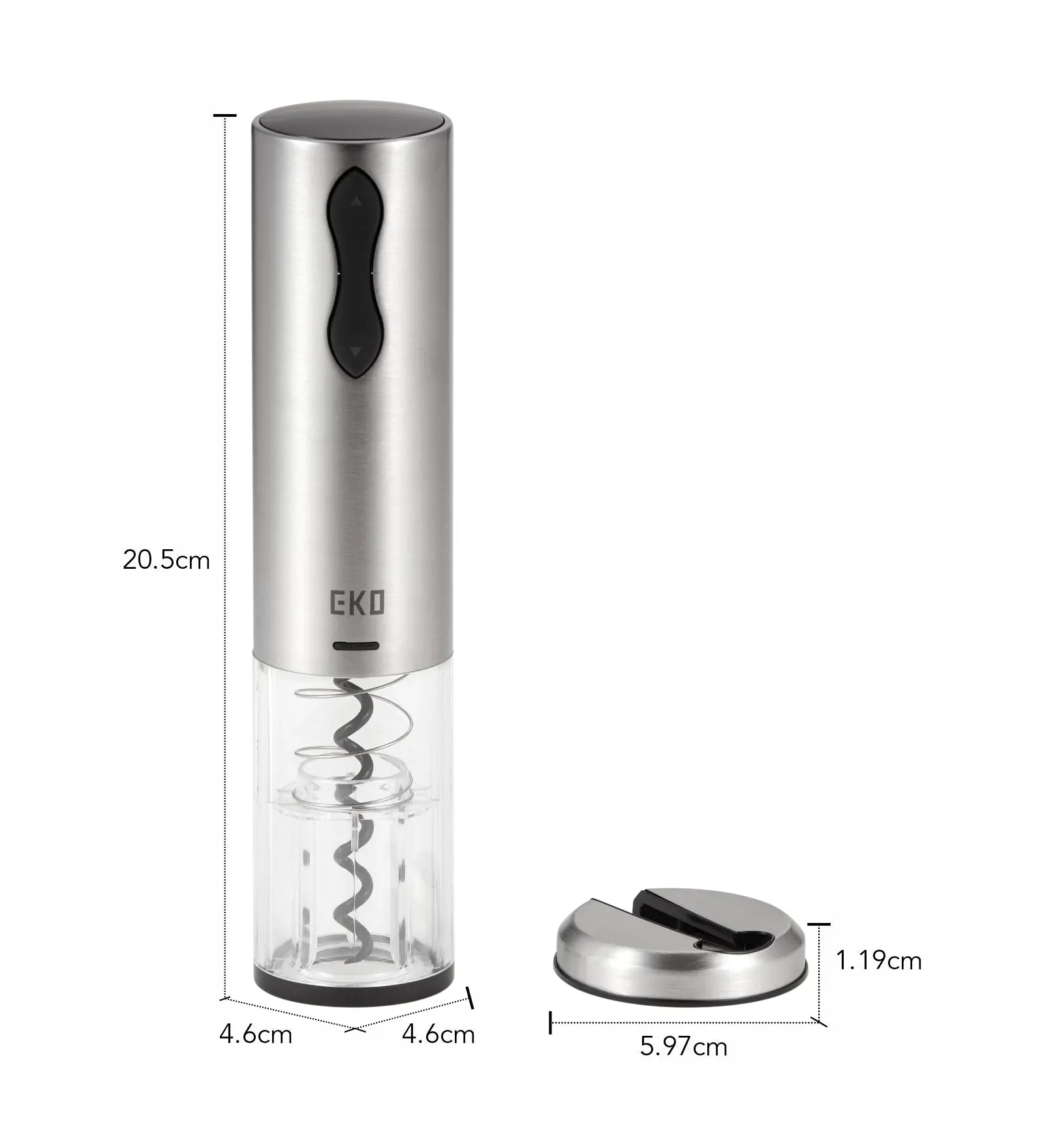 Boer Electric Wine Opener Metallic OBSESSIONS