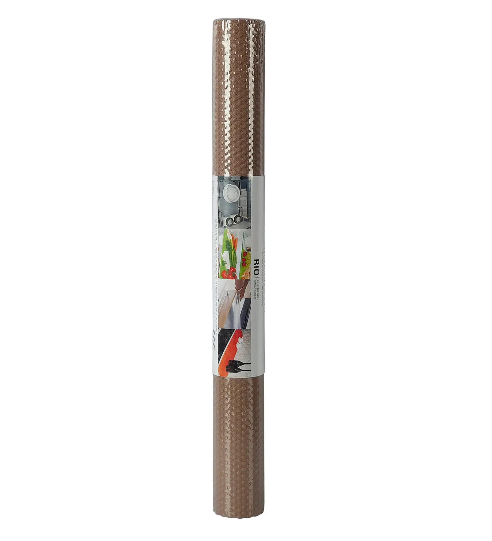 Rio PVC Shelf Liner Brown OBSESSIONS