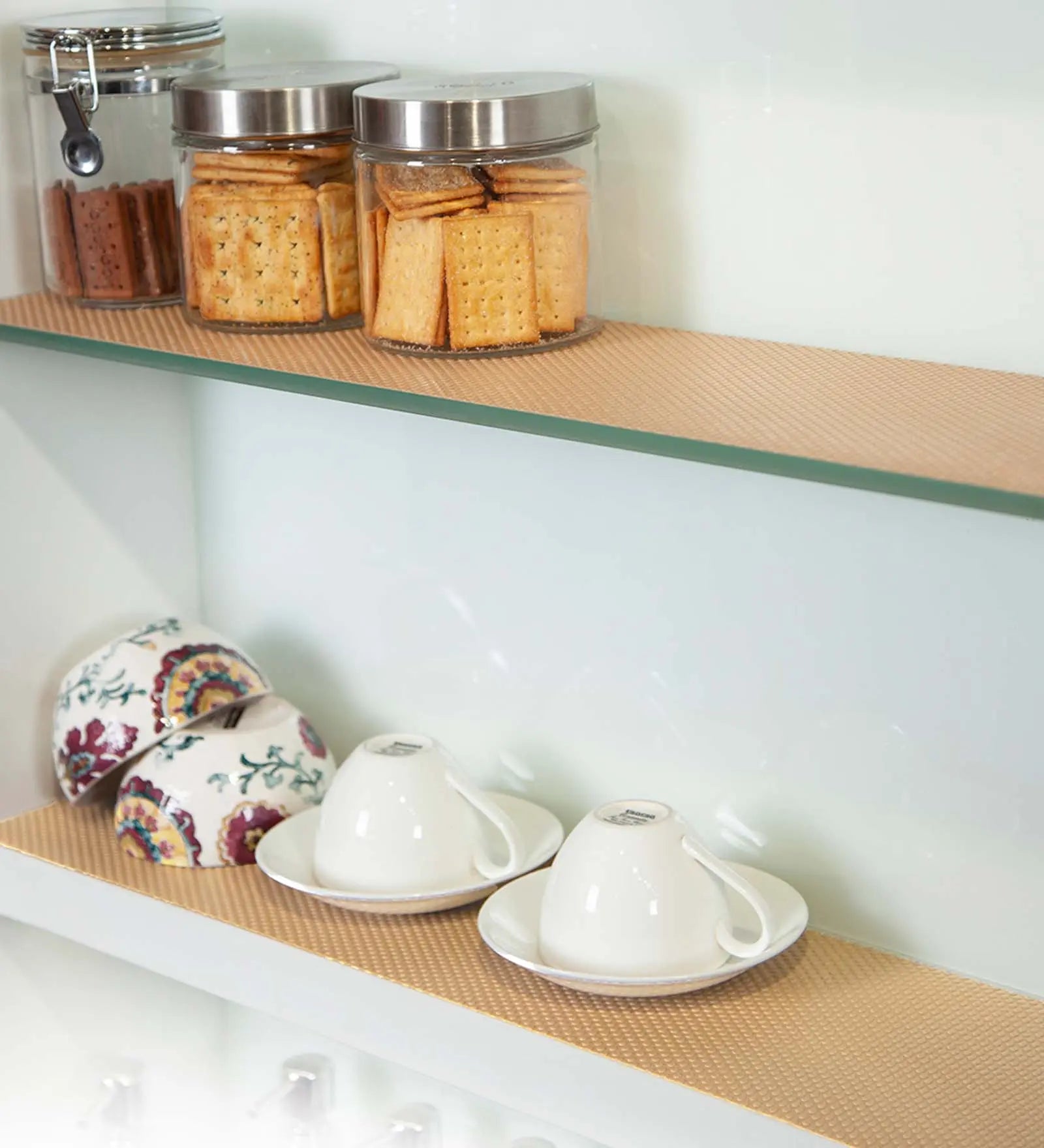 Rio PVC Shelf Liner D.Beige OBSESSIONS