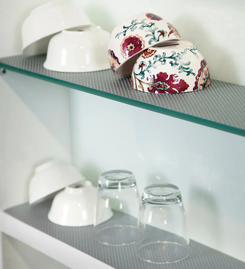 Rio PVC Shelf Liner Grey OBSESSIONS