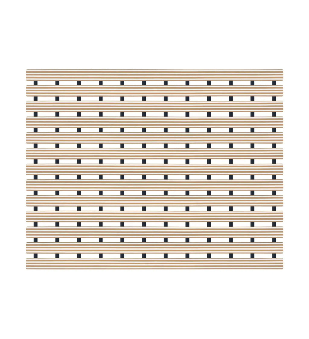 Fredy PVC Shower Mat Cream 47x61 cm OBSESSIONS