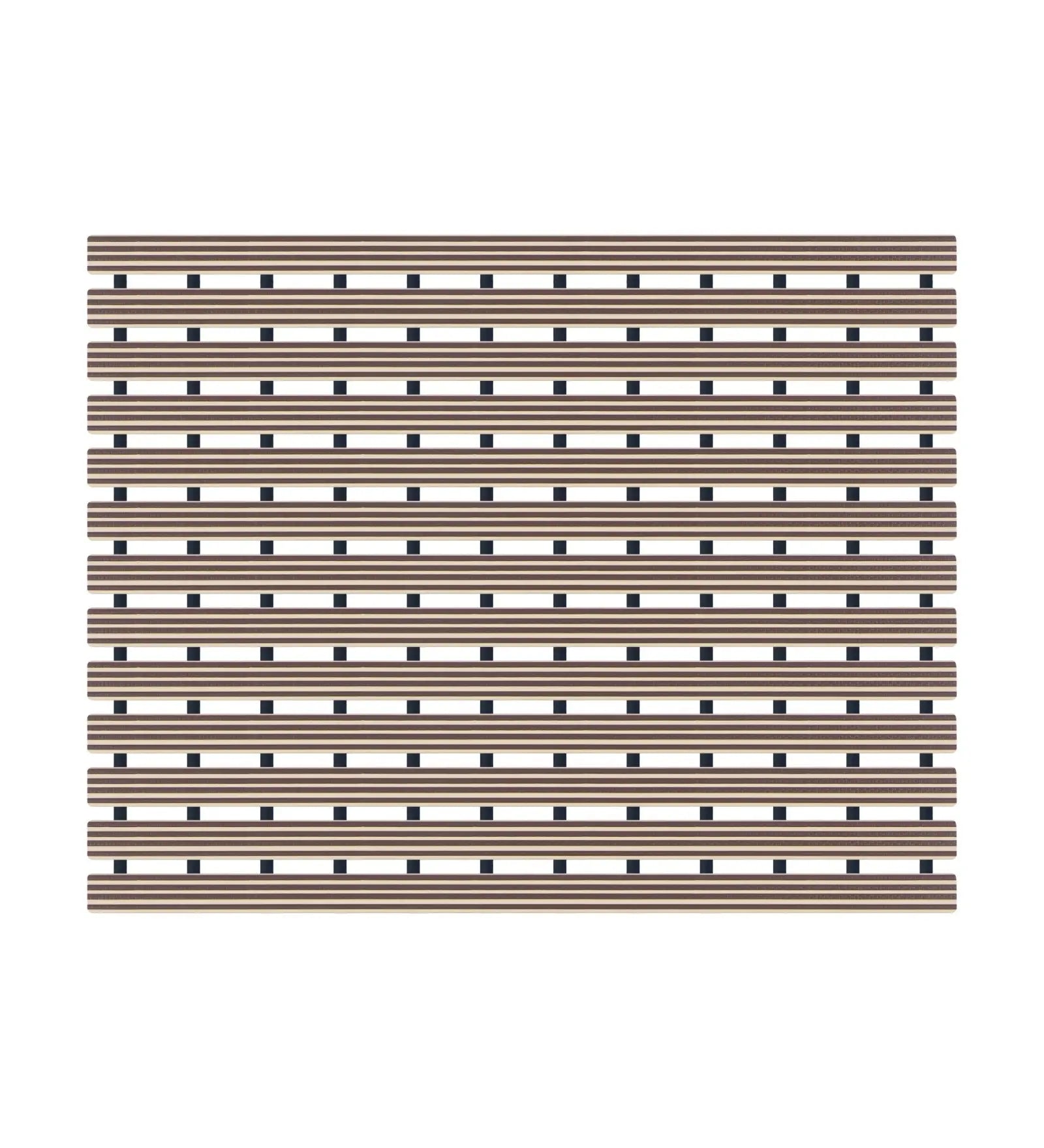 Fredy PVC Shower Mat Beige 47x61 cm OBSESSIONS
