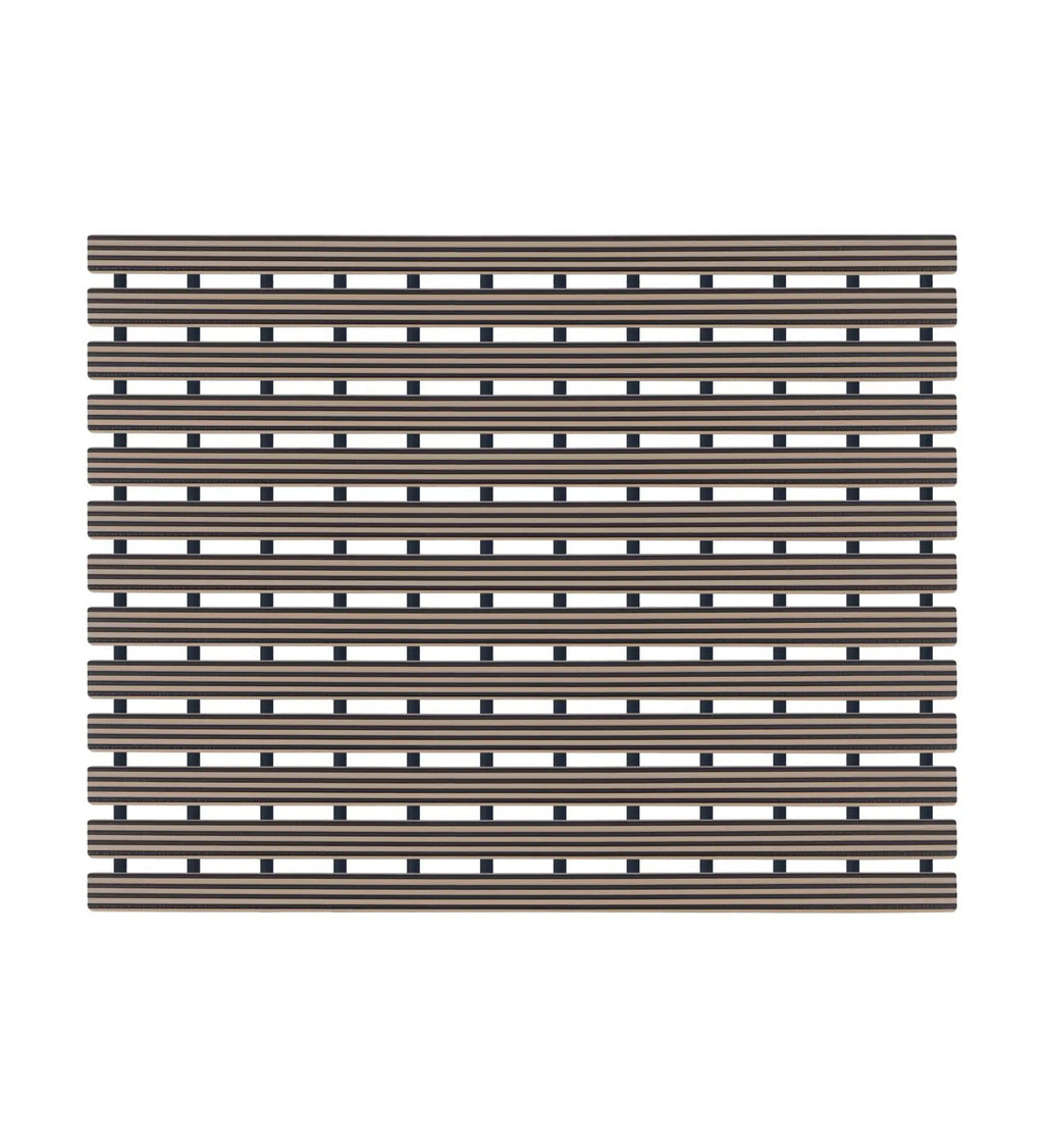 Fredy PVC Shower Mat Brown 47x61 cm OBSESSIONS
