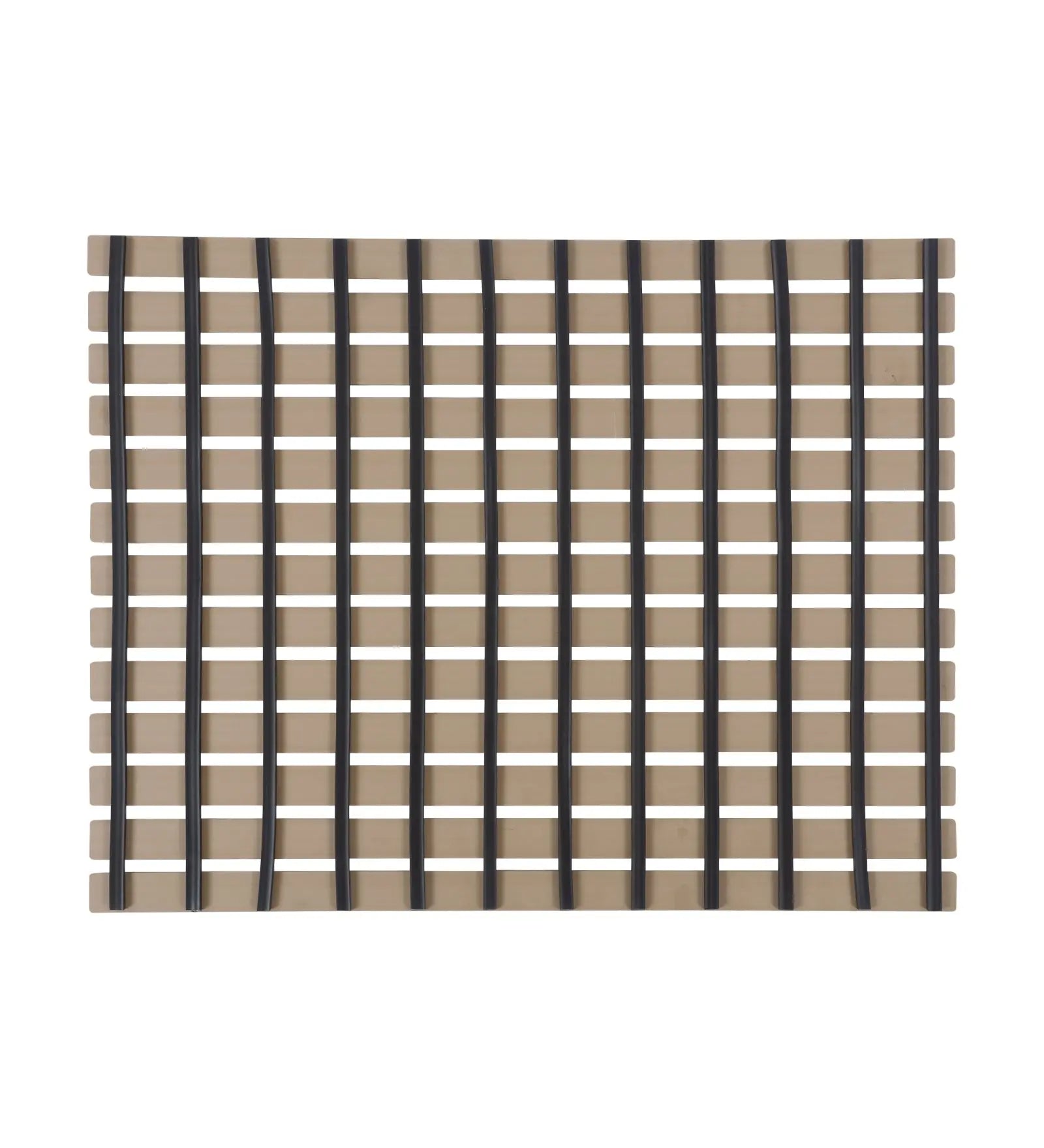Fredy PVC Shower Mat Brown 47x61 cm OBSESSIONS