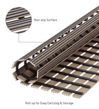 Fredy PVC Shower Mat Brown 47x61 cm OBSESSIONS