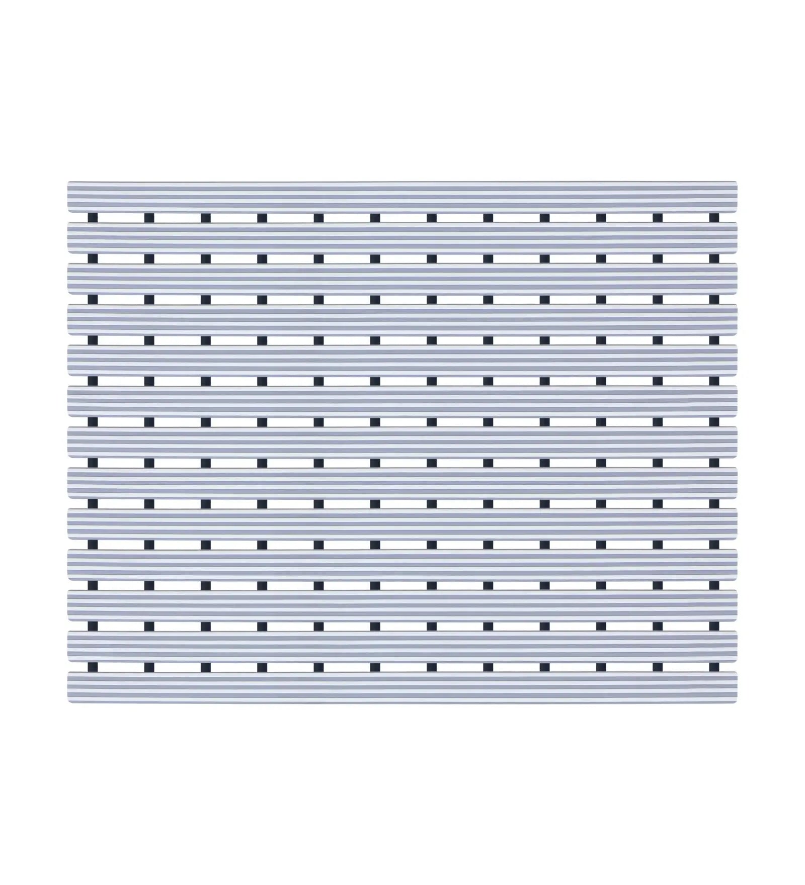 Fredy PVC Shower Mat Light Grey 47x61 cm OBSESSIONS