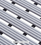 Fredy PVC Shower Mat Light Grey 47x61 cm OBSESSIONS