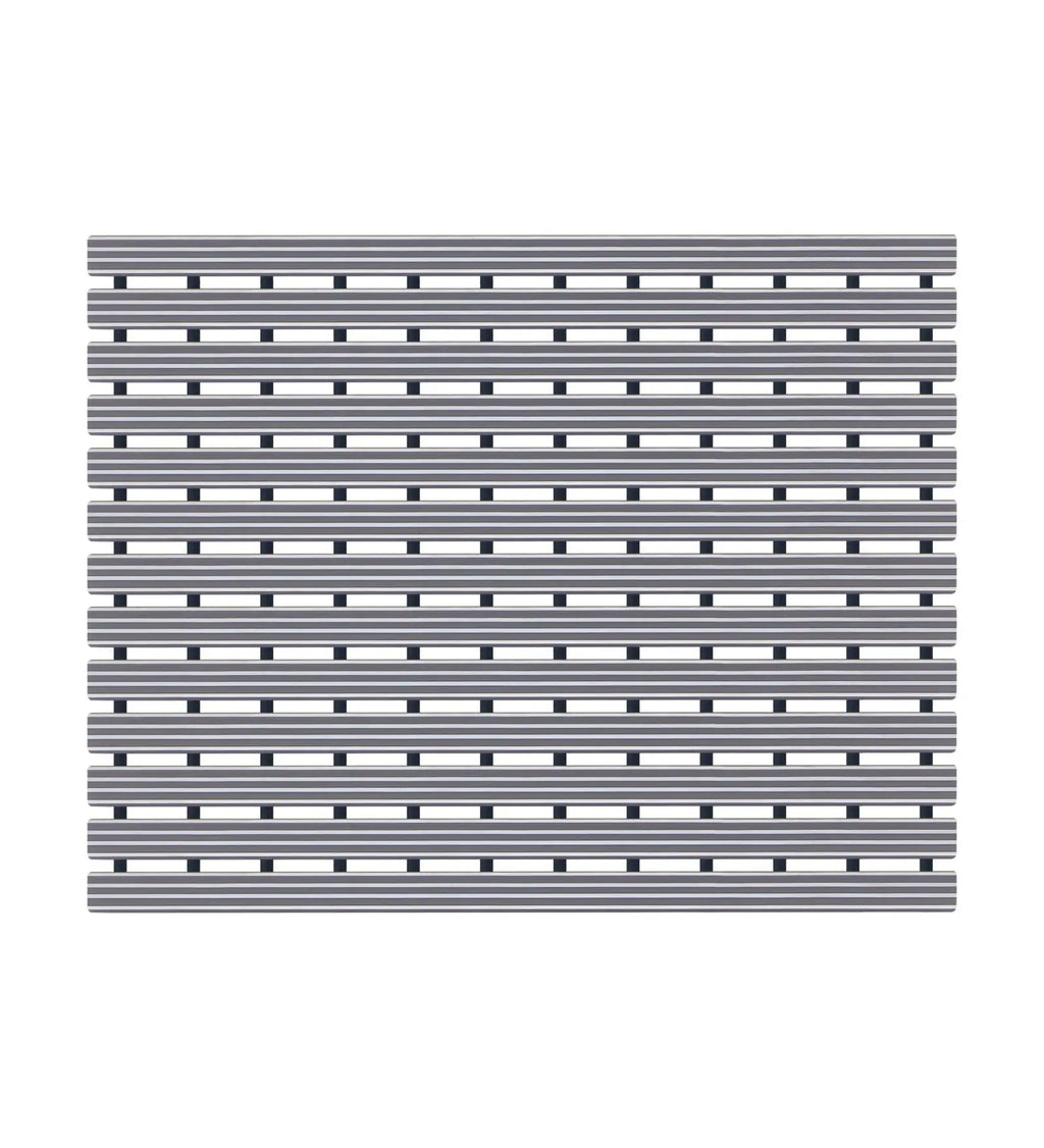 Fredy PVC Shower Mat Grey 47x61 cm OBSESSIONS