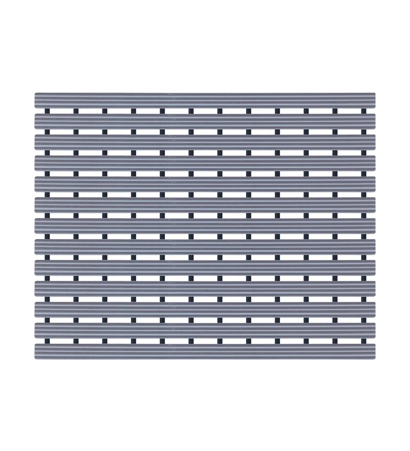 Fredy PVC Shower Mat Charcoal 47x61 cm OBSESSIONS