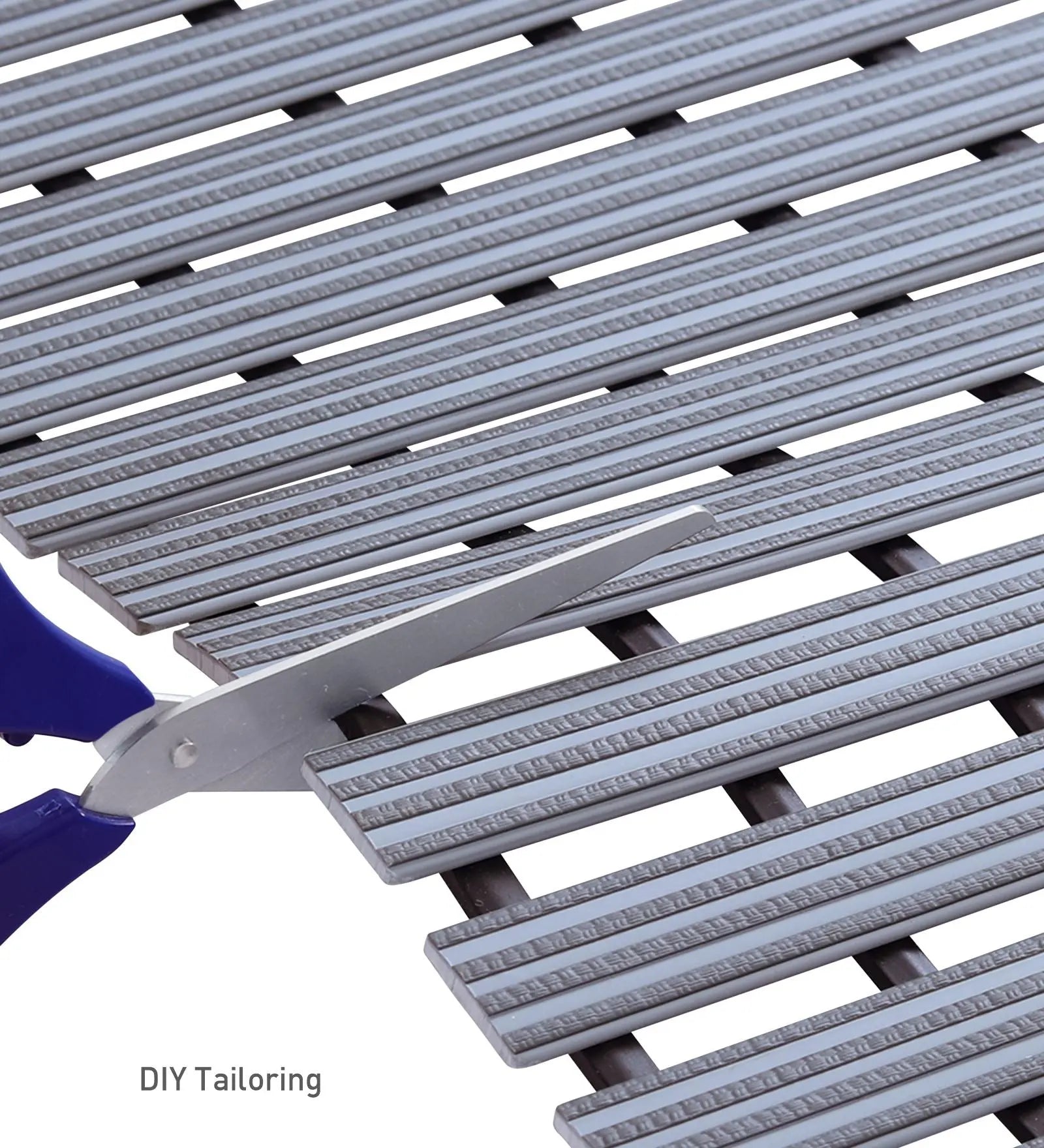 Fredy PVC Shower Mat Charcoal 47x61 cm OBSESSIONS