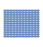 Fredy PVC Shower Mat Blue 47x61 cm OBSESSIONS