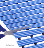 Fredy PVC Shower Mat Blue 47x61 cm OBSESSIONS