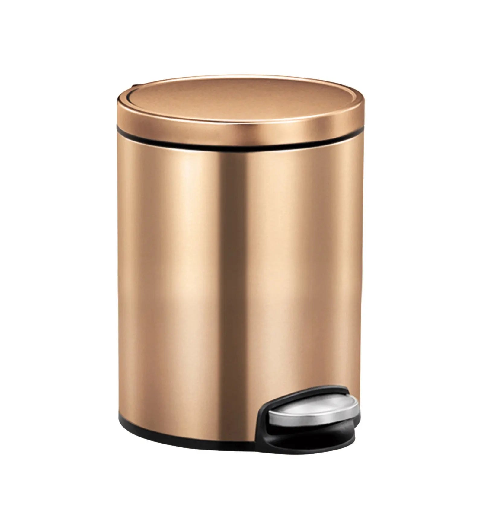 EKO 9115 Artistic Soft Close Fingerprint Resistant Step Bin Bronze Copper OBSESSIONS