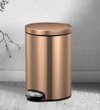 EKO 9115 Artistic Soft Close Fingerprint Resistant Step Bin Bronze Copper OBSESSIONS