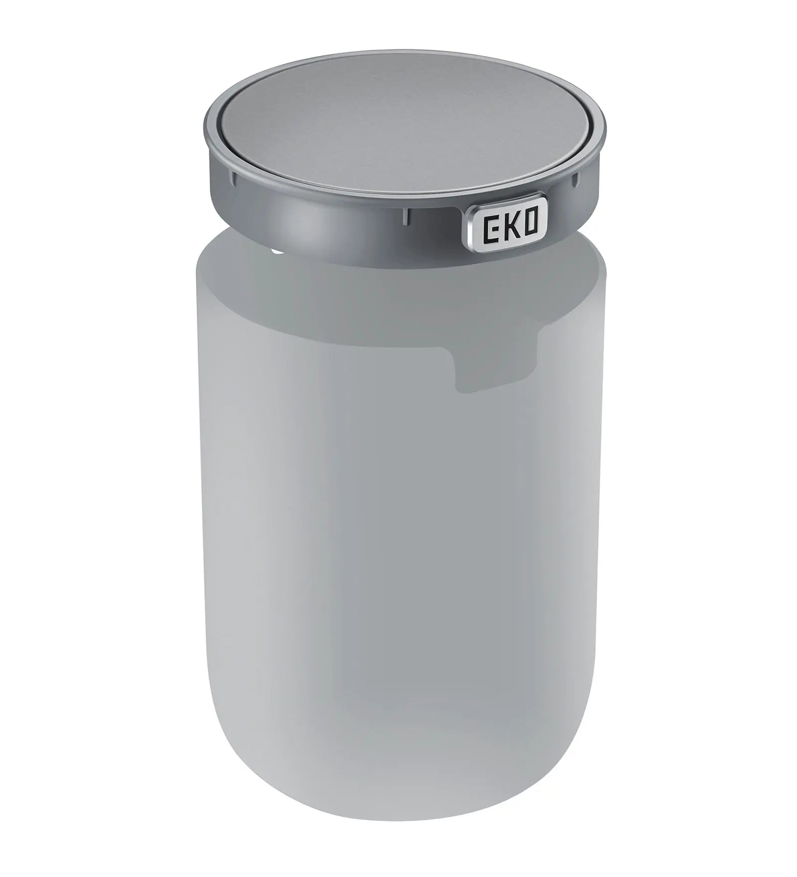 Eko 9206 Fandy Fingerprint Resistant Table Bin Grey OBSESSIONS
