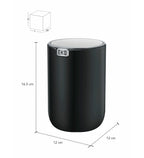 Eko 9206 Fandy Fingerprint Resistant Table Bin Black OBSESSIONS