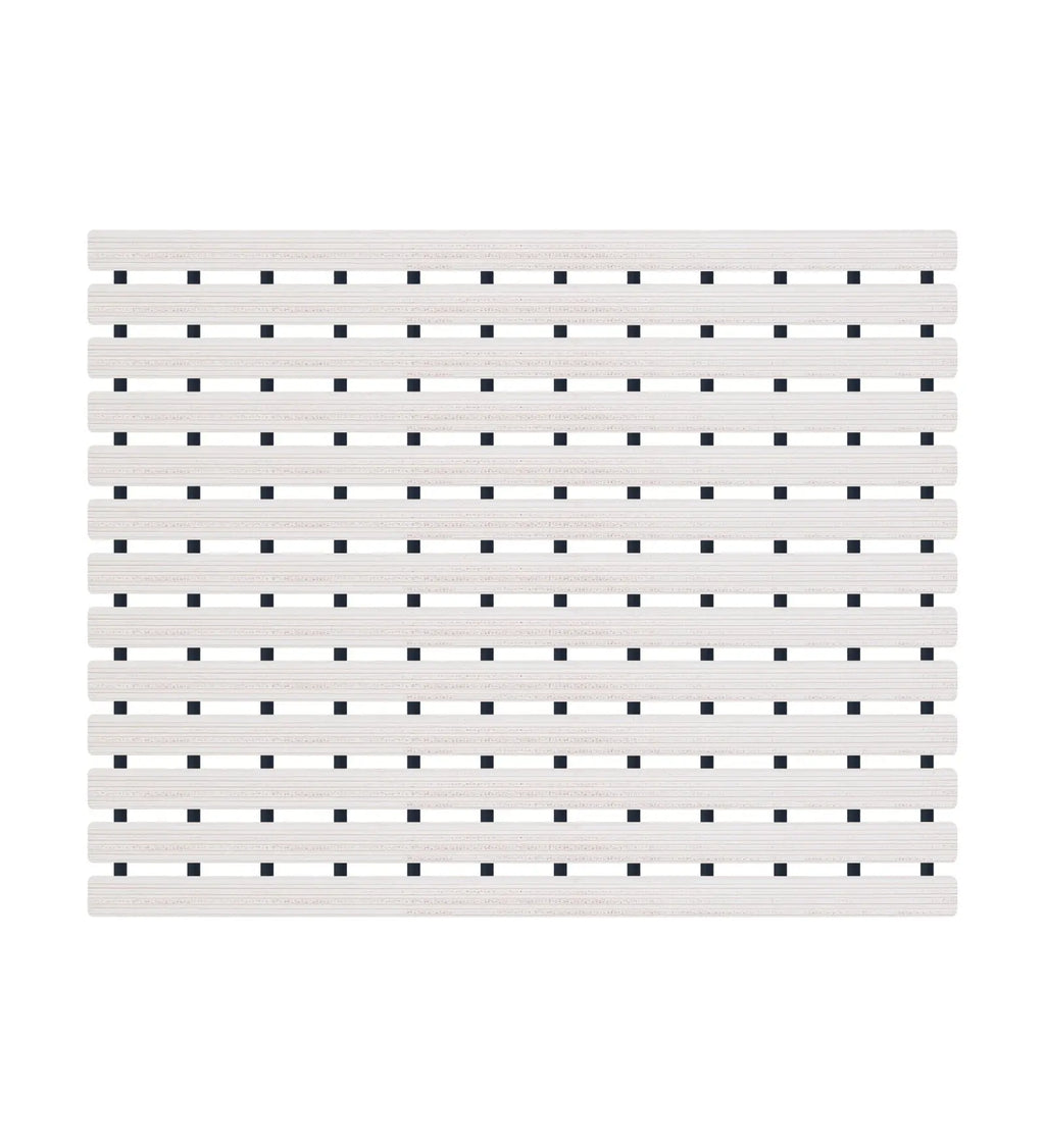 Fredy PVC Shower Mat White 47x61 cm OBSESSIONS