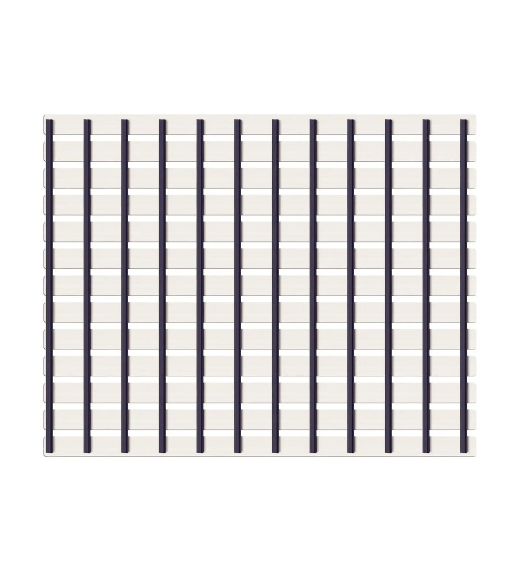 Fredy PVC Shower Mat White 47x61 cm OBSESSIONS