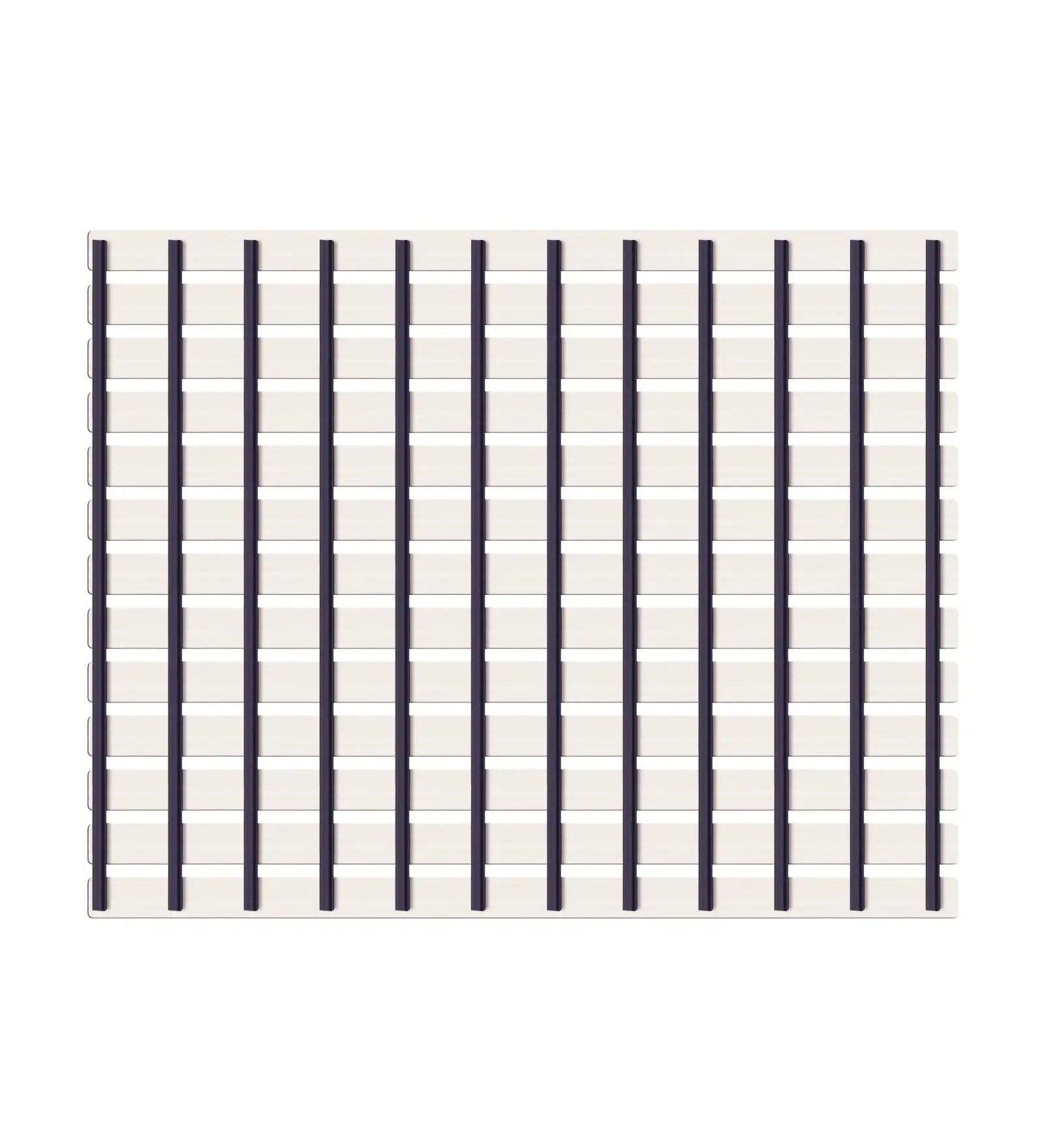 Fredy PVC Shower Mat White 47x61 cm OBSESSIONS