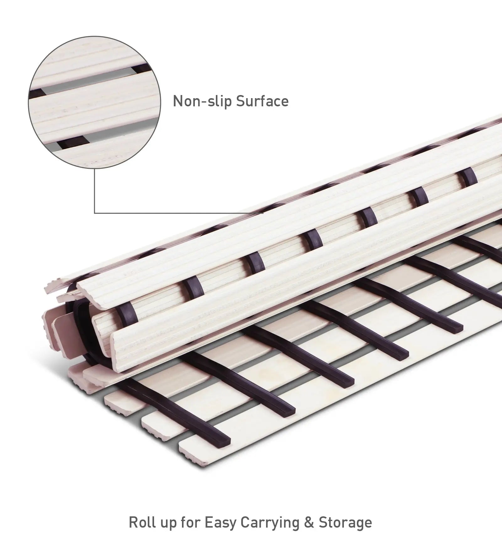 Fredy PVC Shower Mat White 47x61 cm OBSESSIONS