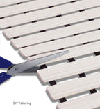 Fredy PVC Shower Mat White 47x61 cm OBSESSIONS