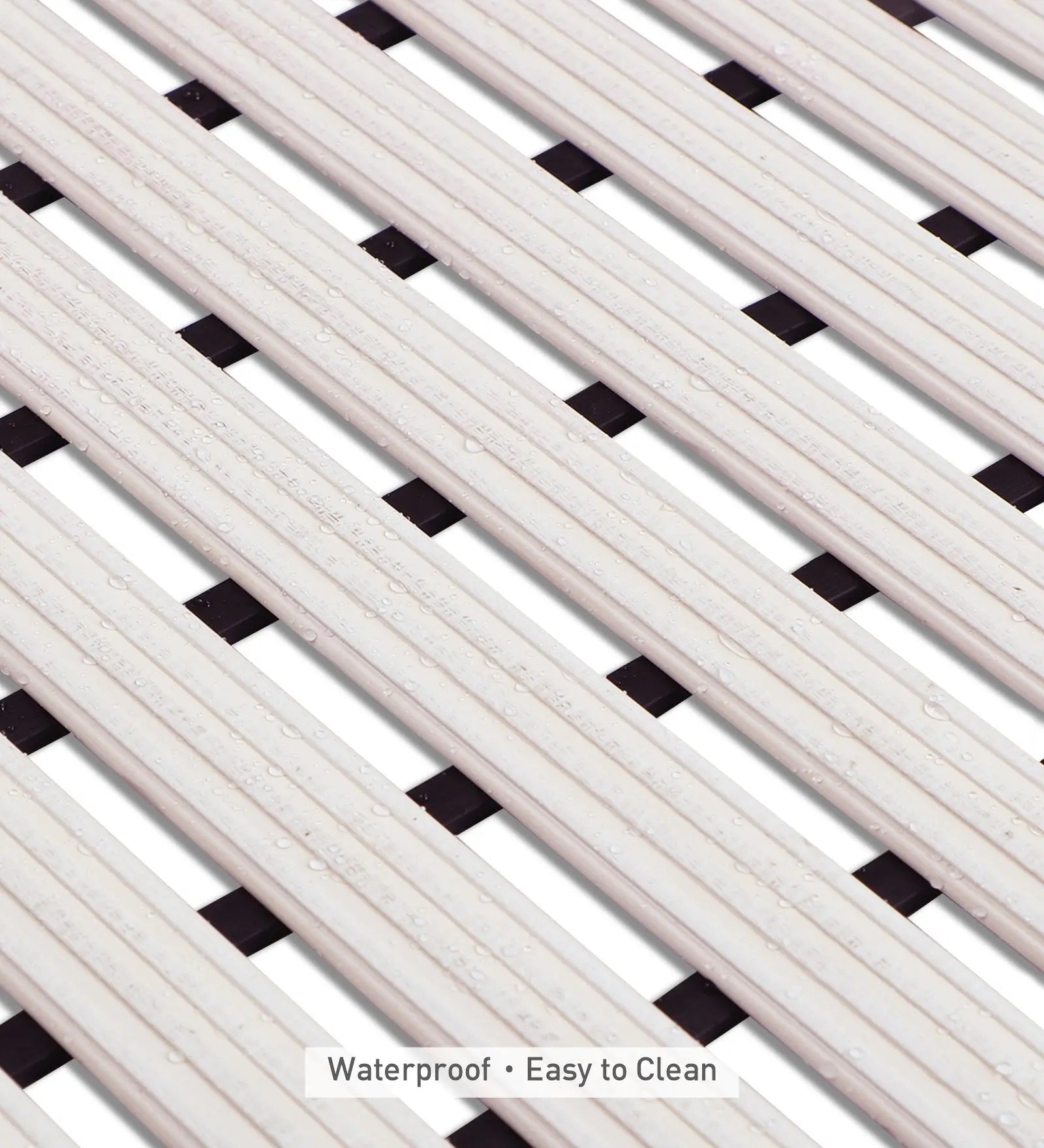 Fredy PVC Shower Mat White 47x61 cm OBSESSIONS