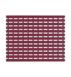 Fredy PVC Shower Mat Mehroon 47x61 cm OBSESSIONS