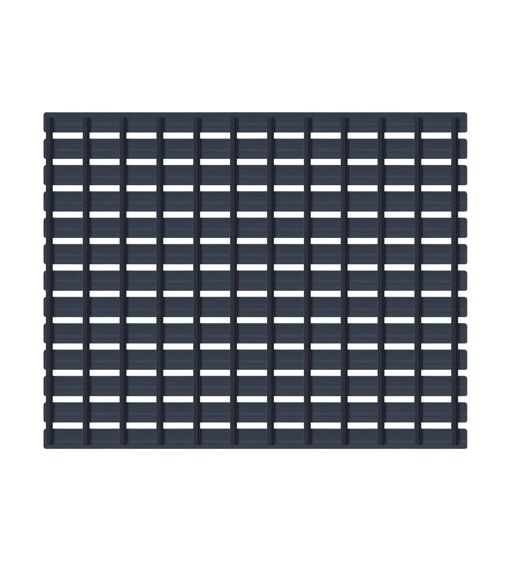 Fredy PVC Shower Mat Black 47x61 cm OBSESSIONS