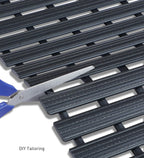 Fredy PVC Shower Mat Black 47x61 cm OBSESSIONS