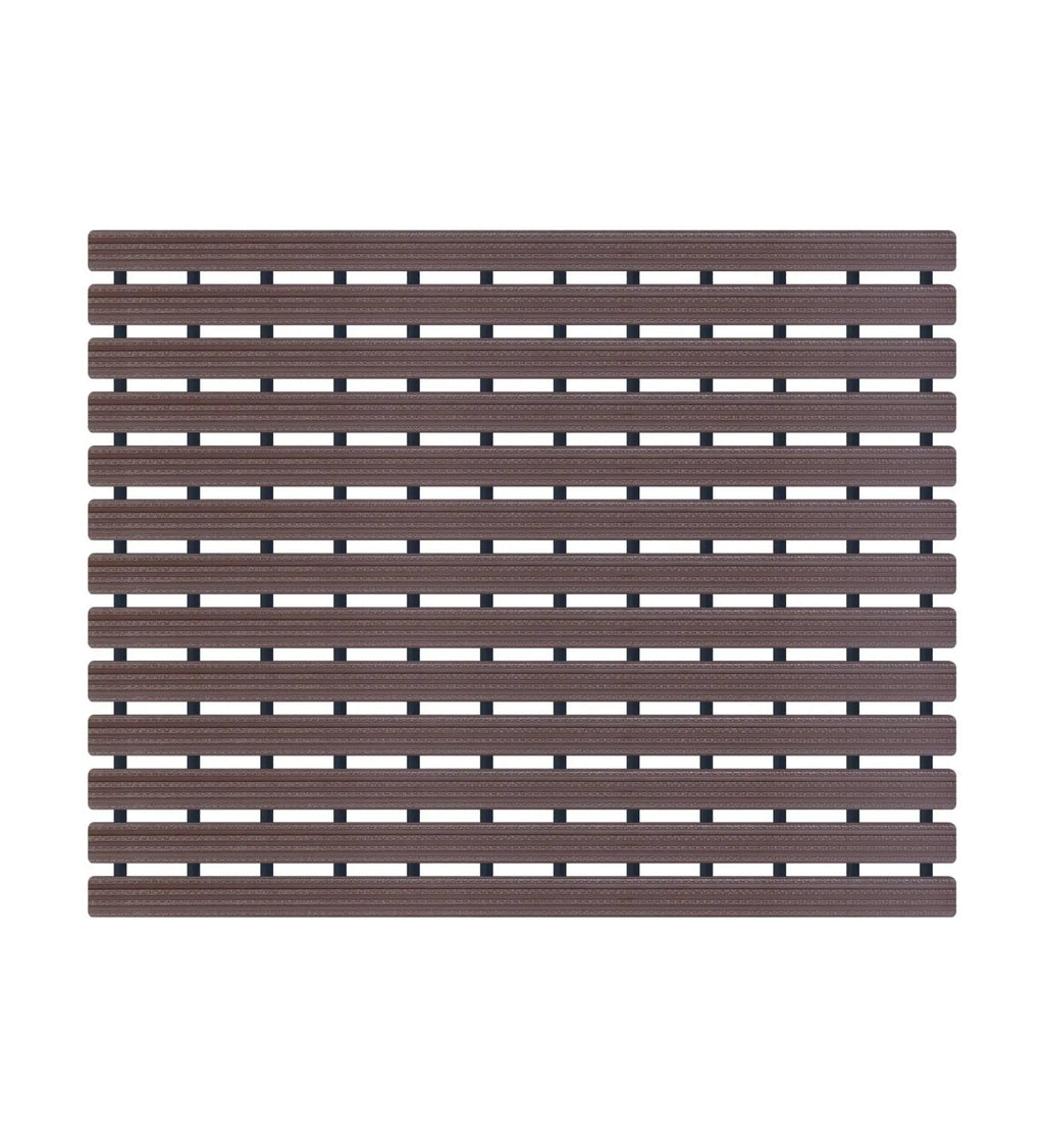 Fredy PVC Shower Mat Chocolate 47x61 cm OBSESSIONS