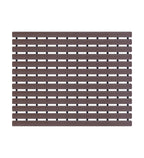 Fredy PVC Shower Mat Chocolate 47x61 cm OBSESSIONS