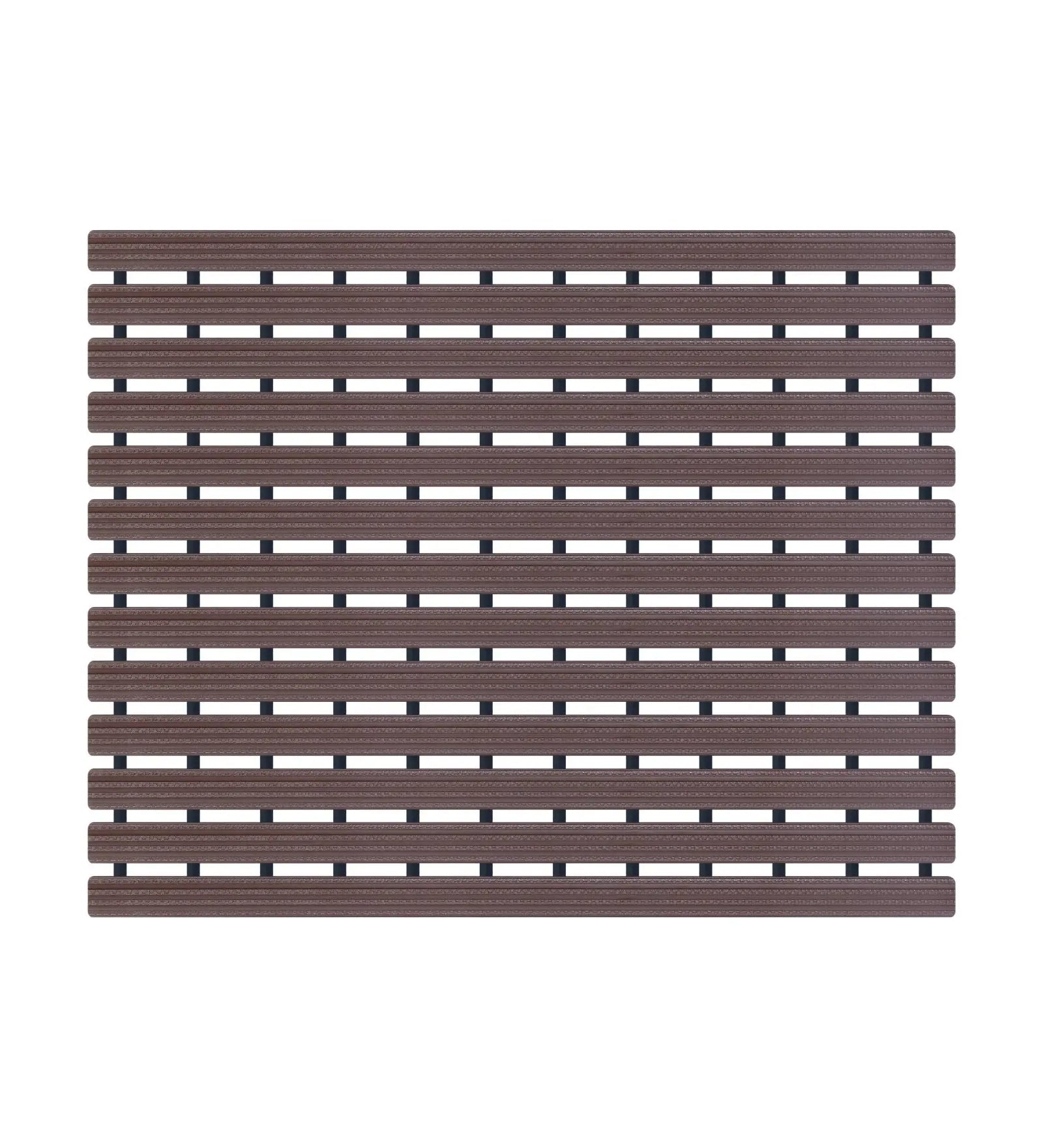 Fredy PVC Shower Mat Chocolate 47x61 cm OBSESSIONS