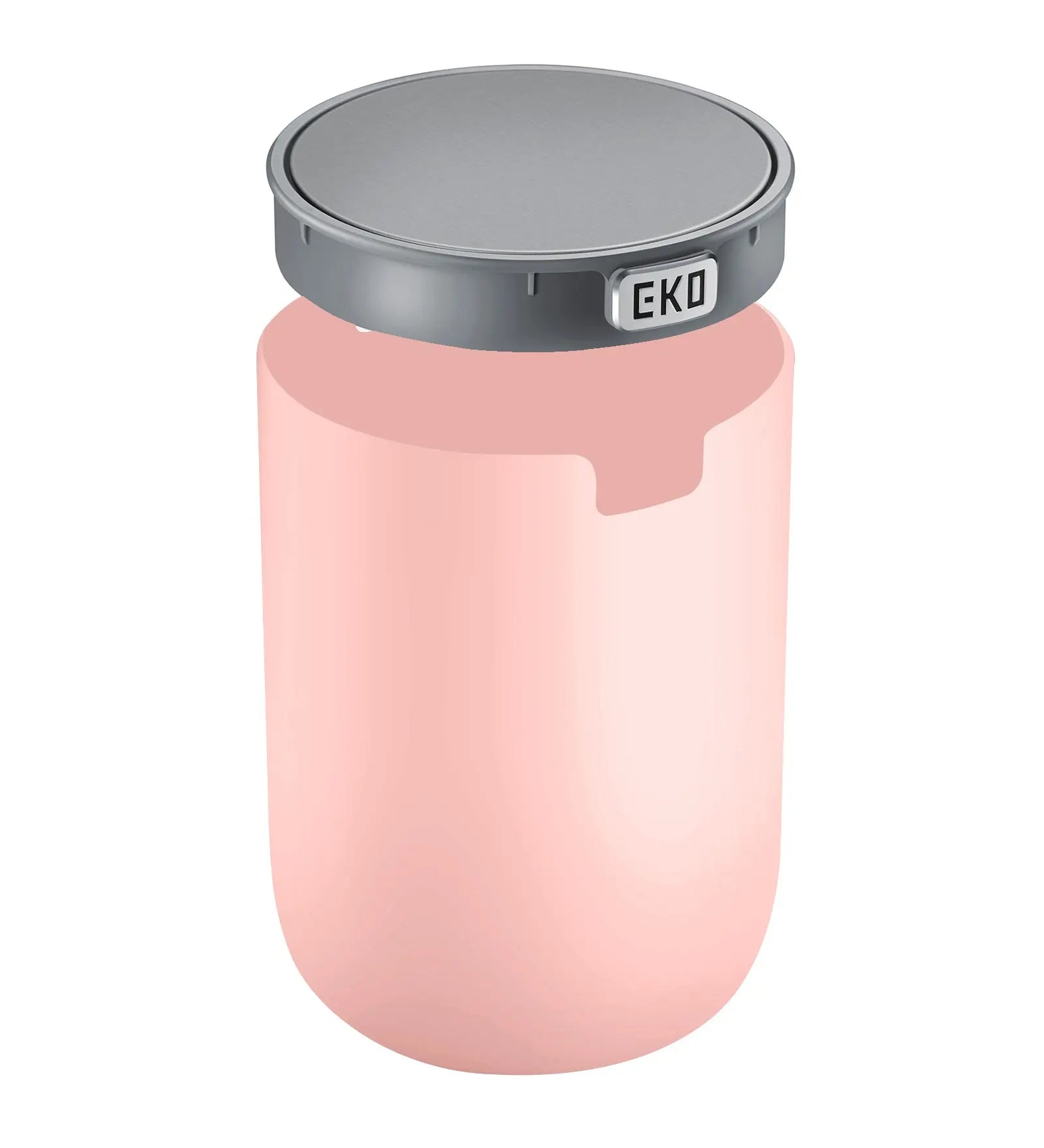 Eko 9206 Fandy Fingerprint Resistant Table Bin Titanium Pink OBSESSIONS