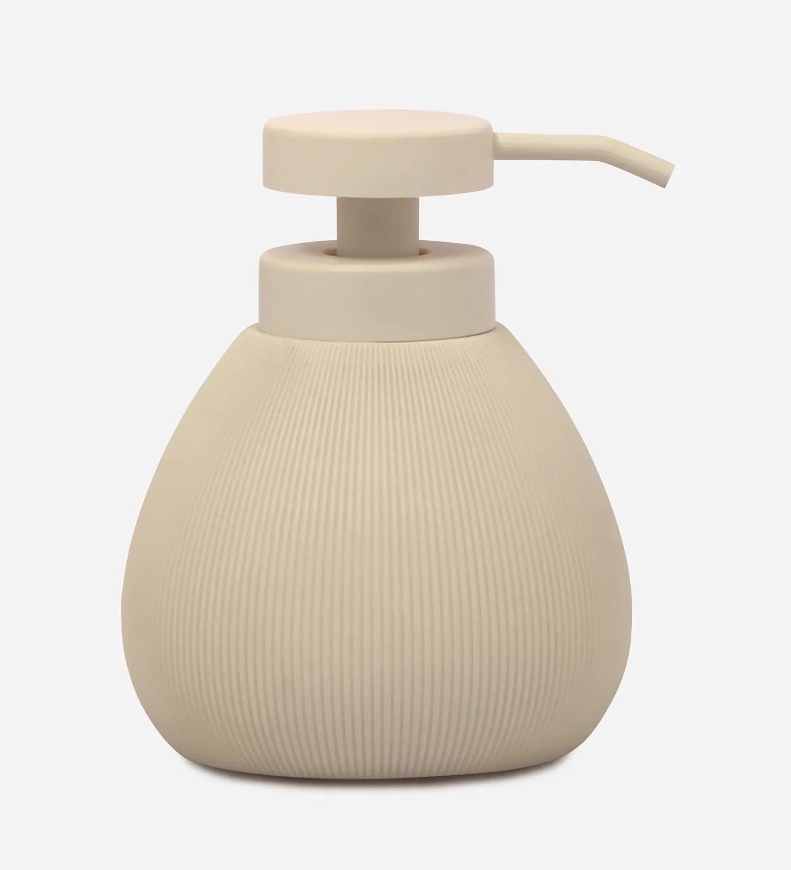 Caddy Polyresin Soap Dispenser Cream OBSESSIONS