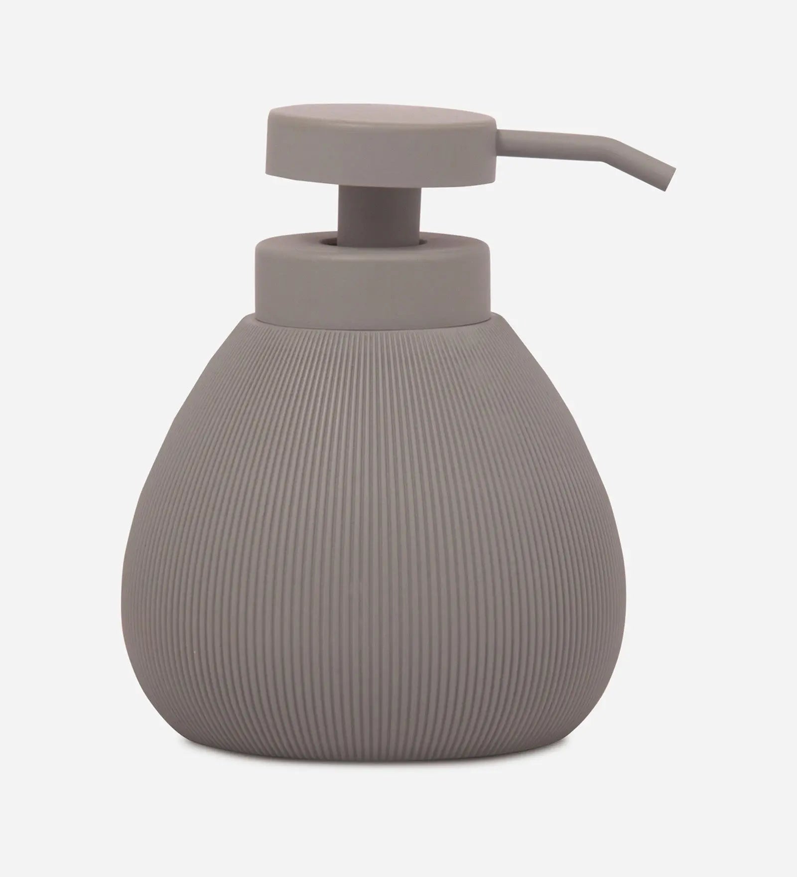 Caddy Polyresin Soap Dispenser Grey OBSESSIONS