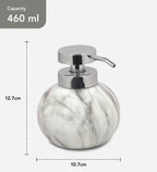 Caddy Polyresin Soap Dispenser White OBSESSIONS