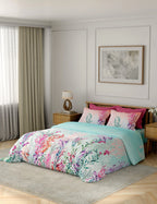 Portico New York Costal 100% Cotton Health Pro Printed Super King Bedsheet with 4Pillow Cover SS2026