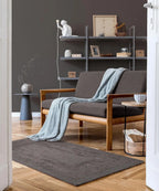 CARBONIO Luxury Anti-Skid Tufted Cotton Floor Mat - Exquisite Comfort for Living & Bath Area - Slip-Resistant & Plush Design - Elevate Your Home with Italian Elegance! - grahsajja